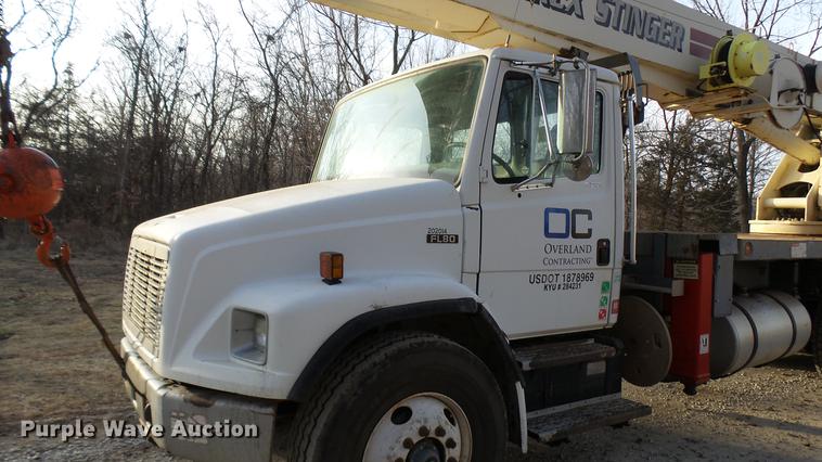 image for item DP9583 2002 Freightliner FL80 crane truck