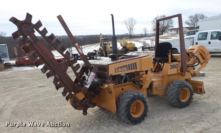 image for item DV9537 Case 360DSL trencher