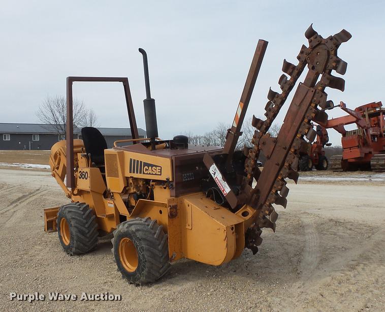 image for item DV9537 Case 360DSL trencher