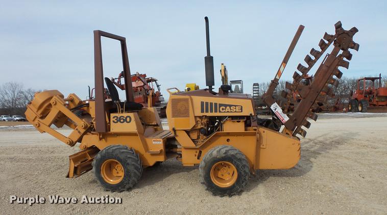 image for item DV9537 Case 360DSL trencher