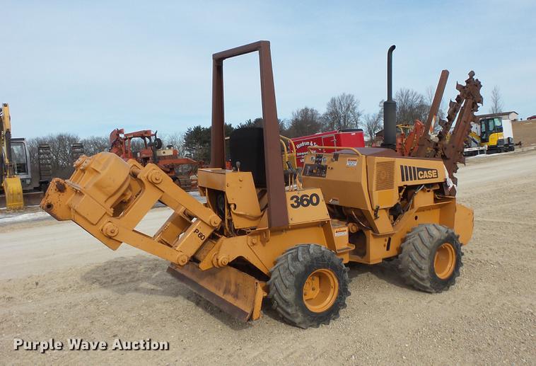 image for item DV9537 Case 360DSL trencher