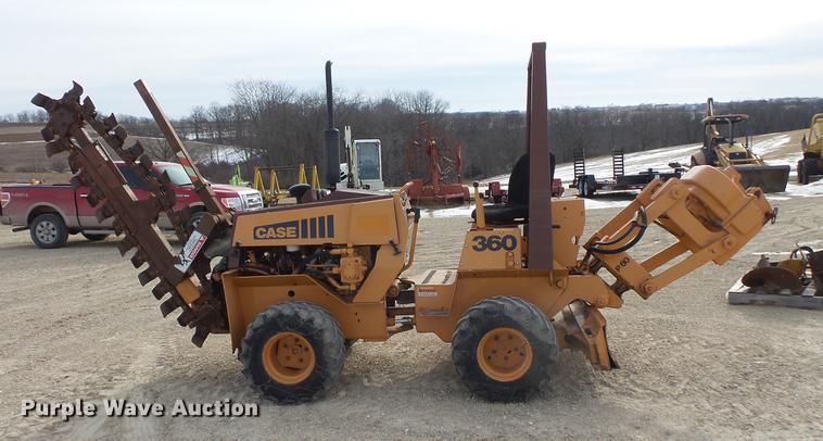 image for item DV9537 Case 360DSL trencher