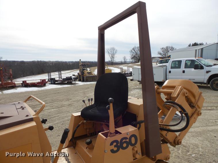 image for item DV9537 Case 360DSL trencher