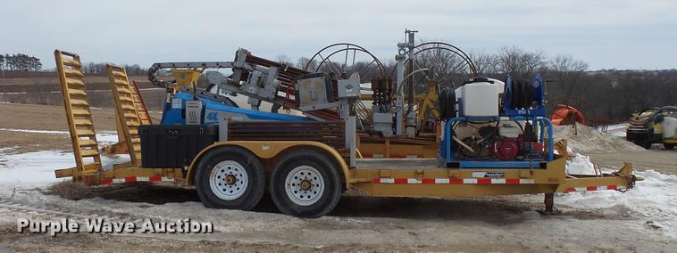 image for item DV9543 Grundo 4X directional boring unit with trailer
