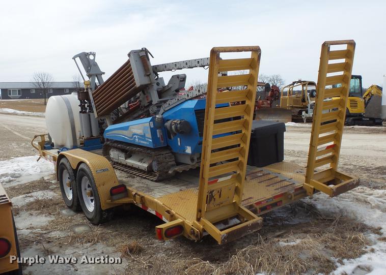 image for item DV9543 Grundo 4X directional boring unit with trailer