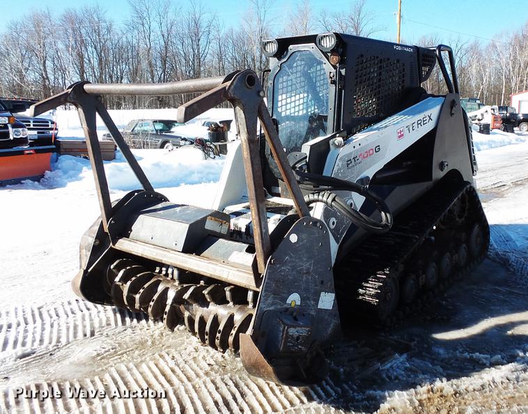 image for item DV9562 2012 Terex PT-100G skid steer