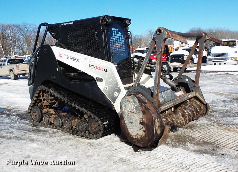 image for item DV9562 2012 Terex PT-100G skid steer
