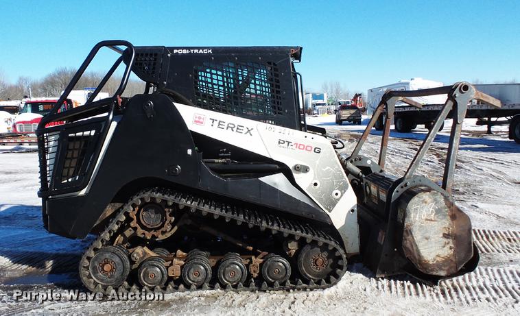 image for item DV9562 2012 Terex PT-100G skid steer