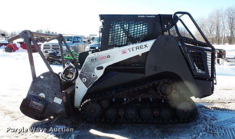 image for item DV9562 2012 Terex PT-100G skid steer