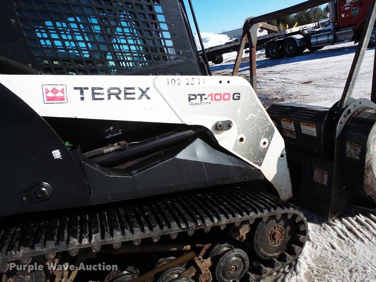 image for item DV9562 2012 Terex PT-100G skid steer