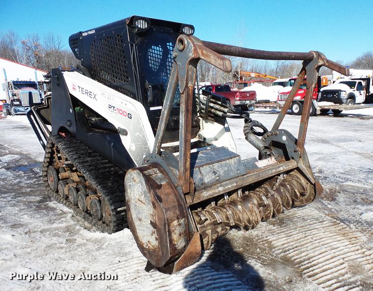 image for item DV9562 2012 Terex PT-100G skid steer