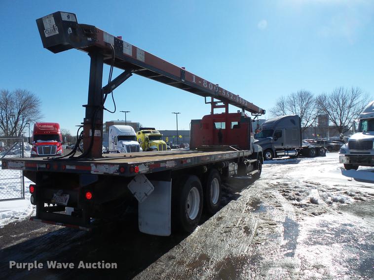 image for item DV9597 1993 Mack CH613 flatbed truck