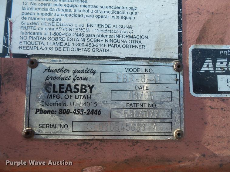 image for item DV9597 1993 Mack CH613 flatbed truck