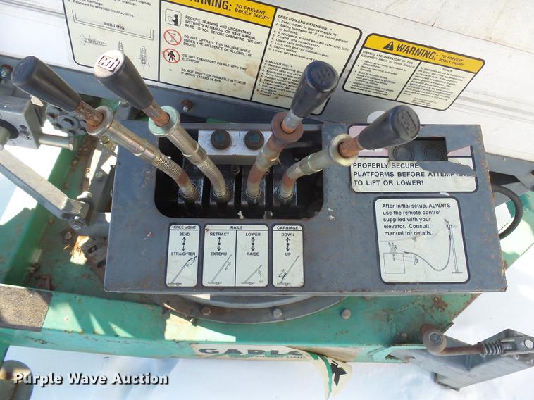 image for item DX9030 1999 Paus-Garlock 25 WH-K telescopic conveyor