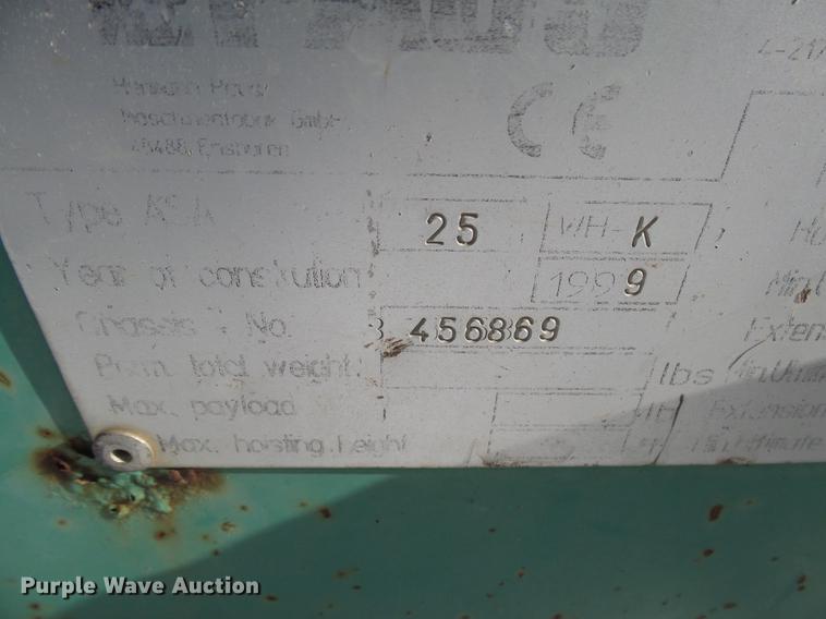 image for item DX9030 1999 Paus-Garlock 25 WH-K telescopic conveyor