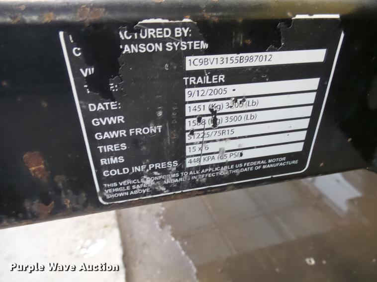 image for item DX9045 2005 Hurc-o-vac vac system