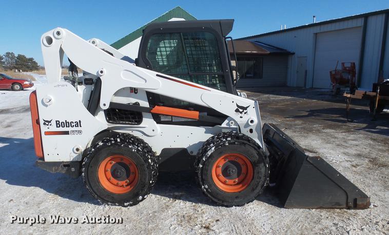 image for item DX9047 2012 Bobcat S770 skid steer