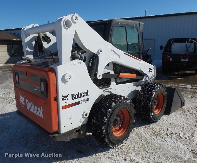 image for item DX9047 2012 Bobcat S770 skid steer