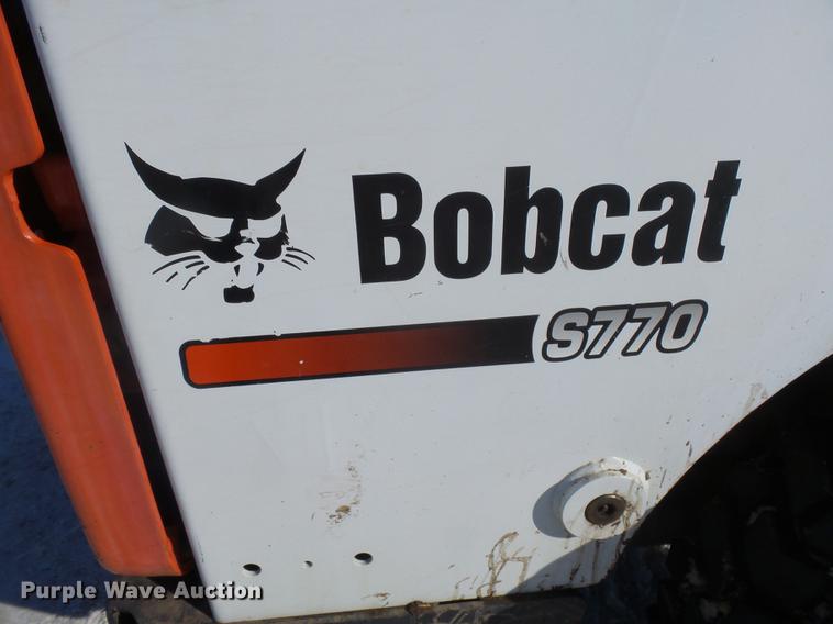 image for item DX9047 2012 Bobcat S770 skid steer