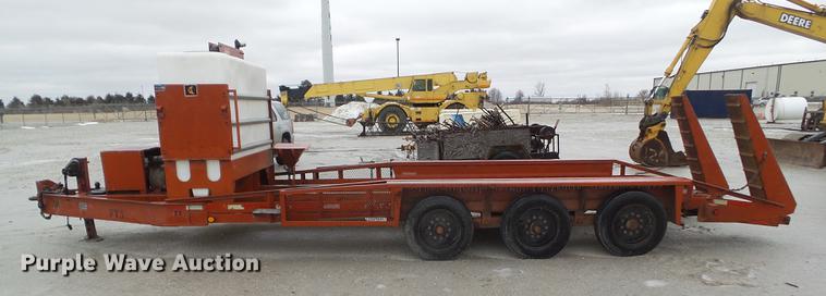 image for item DZ9260 2000 Belshe T-18-3EP equipment trailer