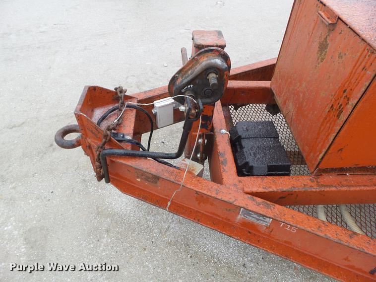 image for item DZ9260 2000 Belshe T-18-3EP equipment trailer