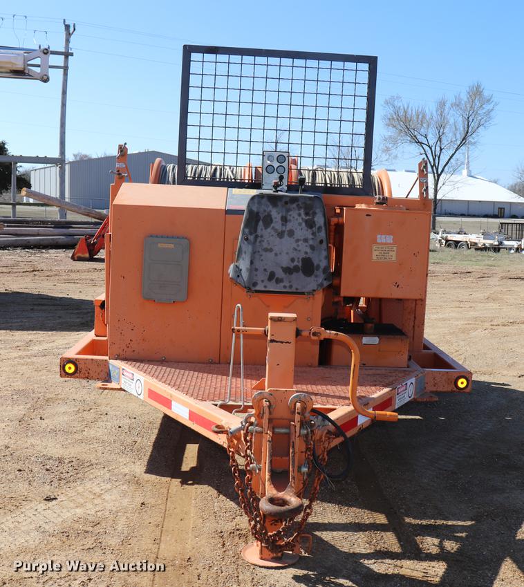 image for item EJ9763 Wagner Smith T-4DP-36 cable puller trailer