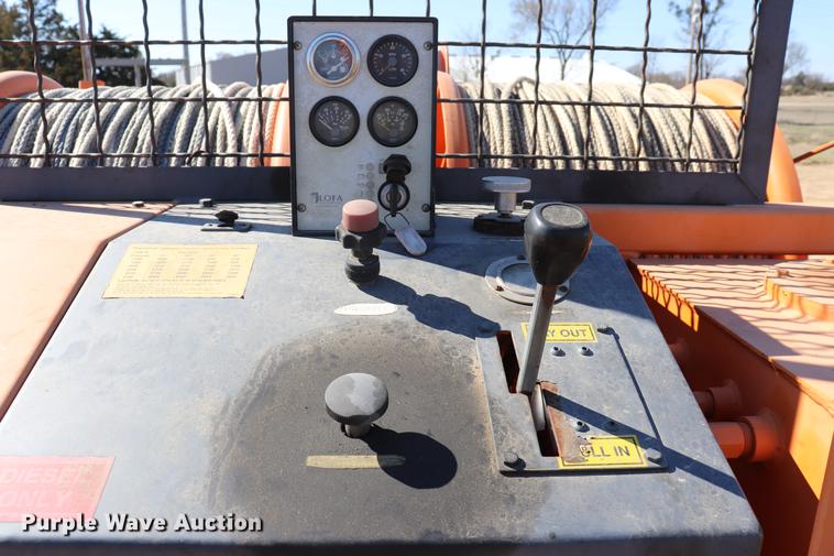 image for item EJ9763 Wagner Smith T-4DP-36 cable puller trailer