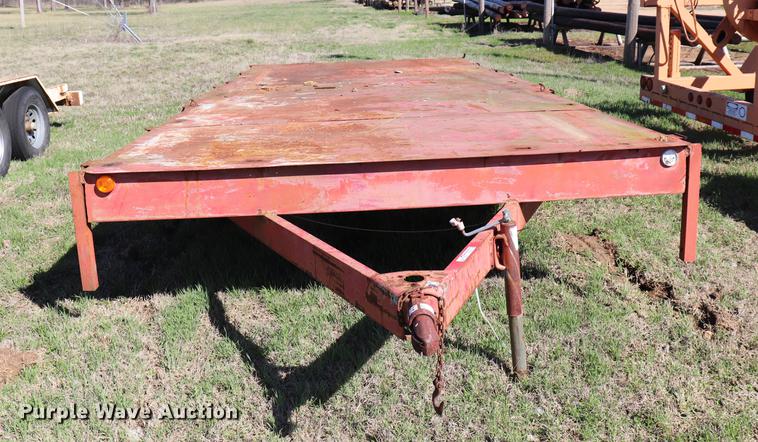 image for item EJ9766 Shop built utility trailer