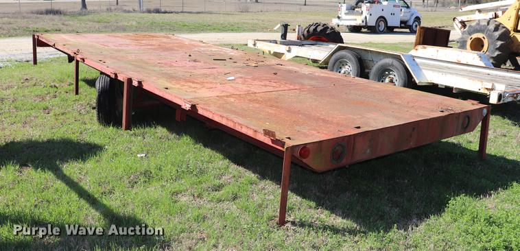 image for item EJ9766 Shop built utility trailer