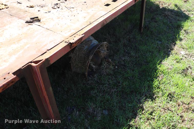 image for item EJ9766 Shop built utility trailer