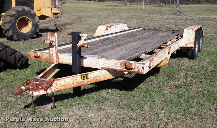 image for item EJ9767 Shop built utility trailer
