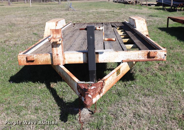 image for item EJ9767 Shop built utility trailer