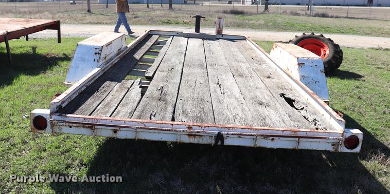 image for item EJ9767 Shop built utility trailer