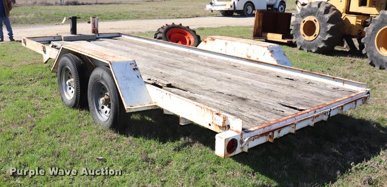image for item EJ9767 Shop built utility trailer