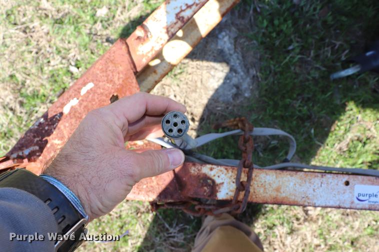 image for item EJ9767 Shop built utility trailer