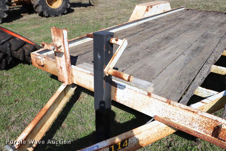 image for item EJ9767 Shop built utility trailer