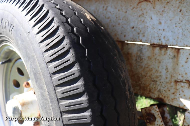 image for item EJ9767 Shop built utility trailer