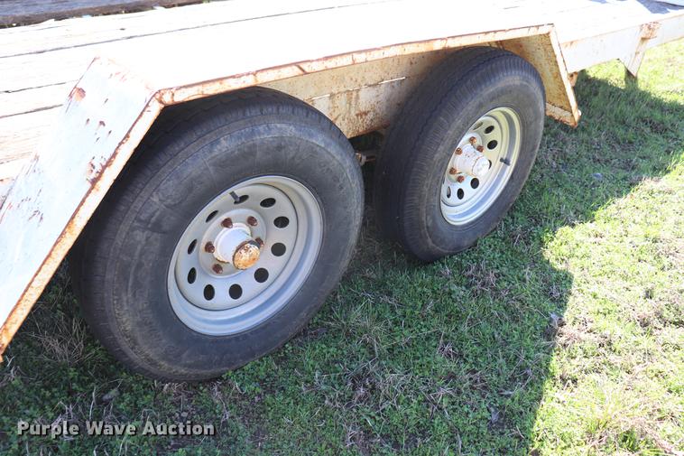 image for item EJ9767 Shop built utility trailer
