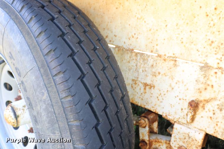 image for item EJ9767 Shop built utility trailer