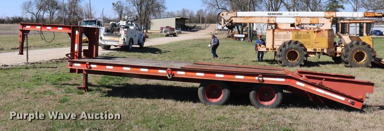 image for item EJ9779 1984 Beeline equipment trailer