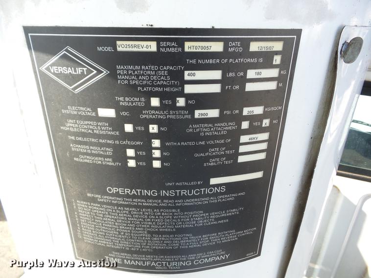 image for item J8532 2008 Freightliner M2 106 bucket truck