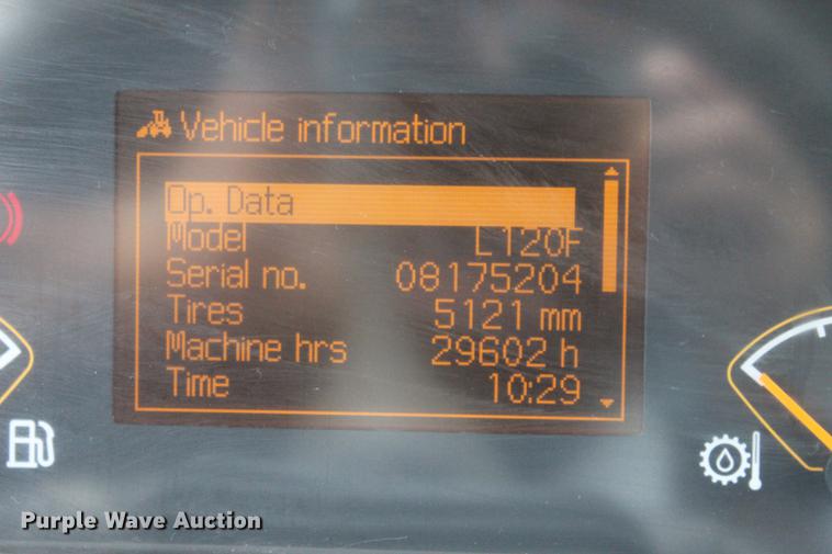 image for item L1917 2008 Volvo L120F wheel loader