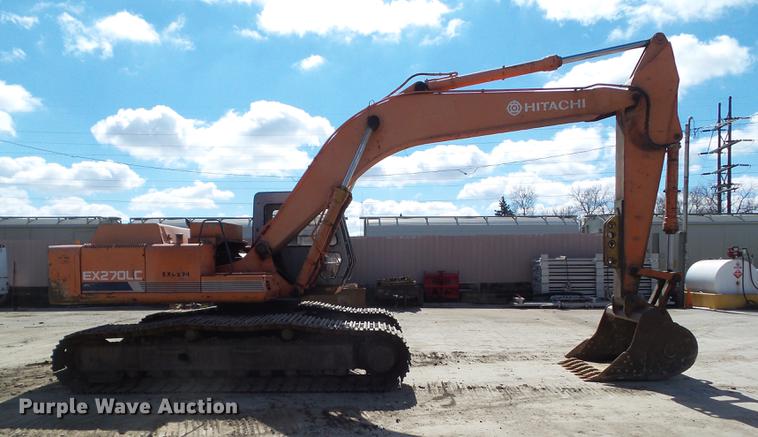 image for item L5667 1995 Hitachi EX270LC excavator