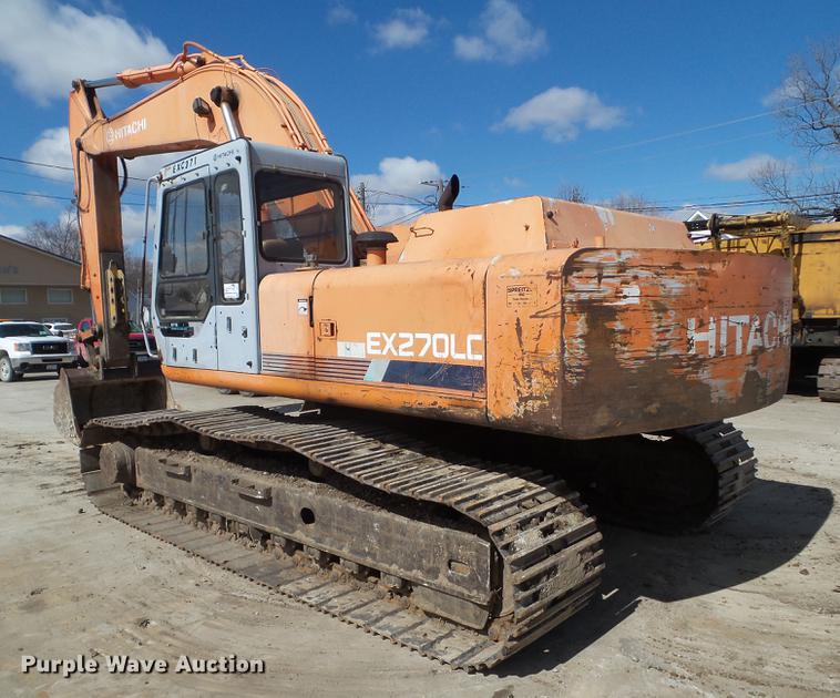 image for item L5667 1995 Hitachi EX270LC excavator