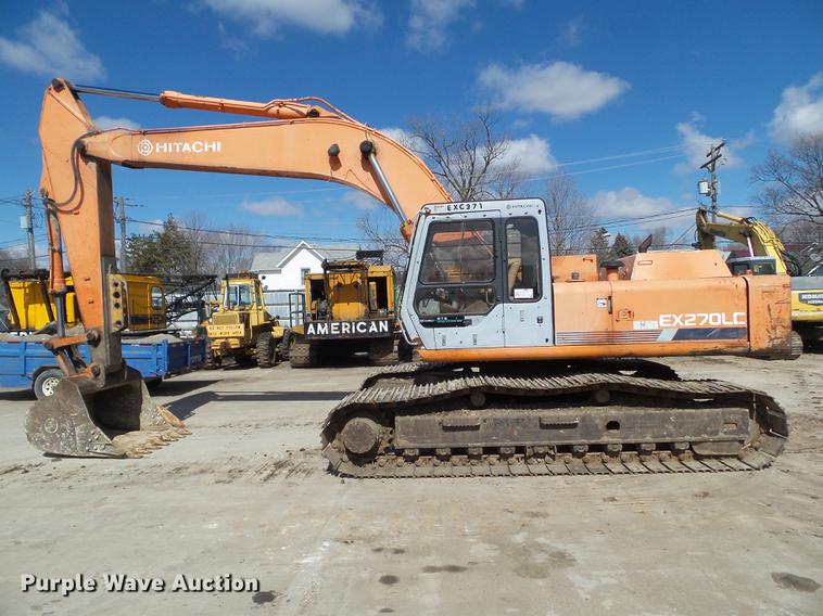image for item L5667 1995 Hitachi EX270LC excavator