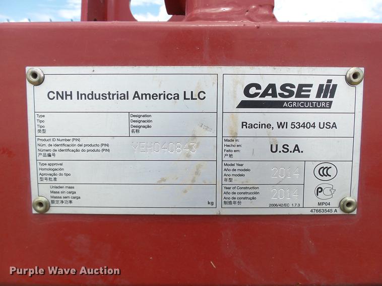 image for item AP9335 2014 Case IH 3162 Terraflex flex draper head