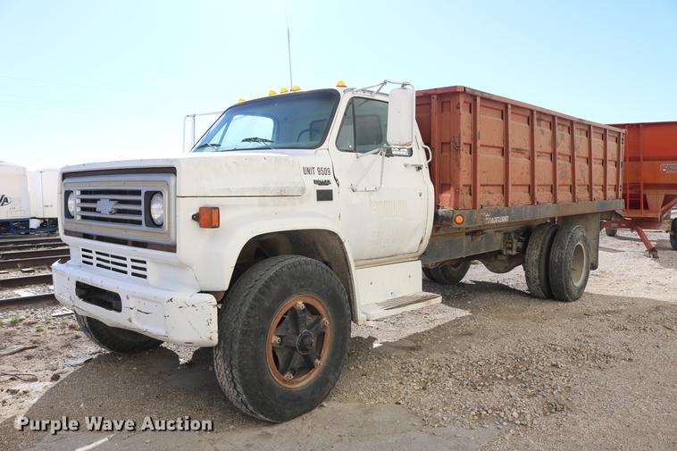 image for item DB6532 1988 Chevrolet Kodiak grain truck