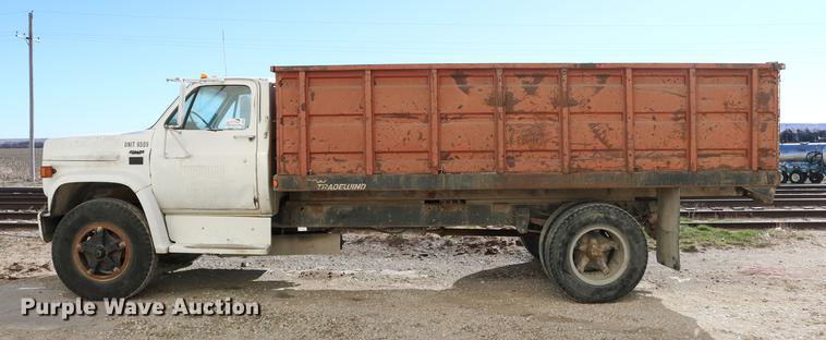 image for item DB6532 1988 Chevrolet Kodiak grain truck