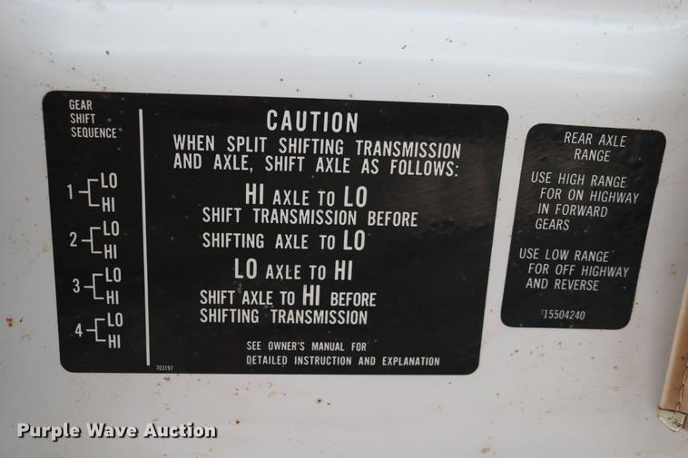 image for item DB6532 1988 Chevrolet Kodiak grain truck