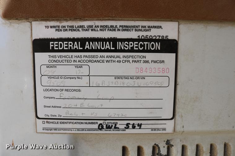 image for item DB6532 1988 Chevrolet Kodiak grain truck